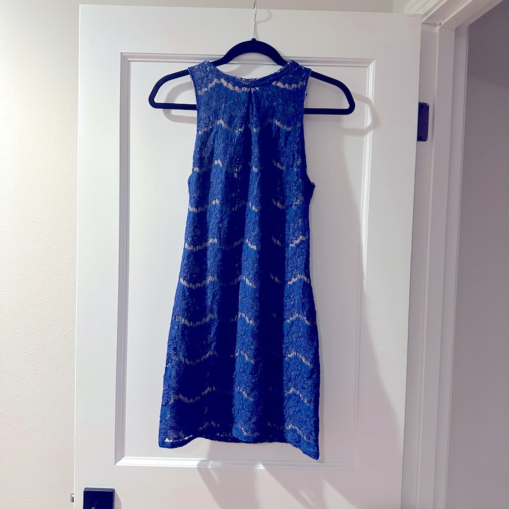 Sexy yet classy royal blue cocktail dress
